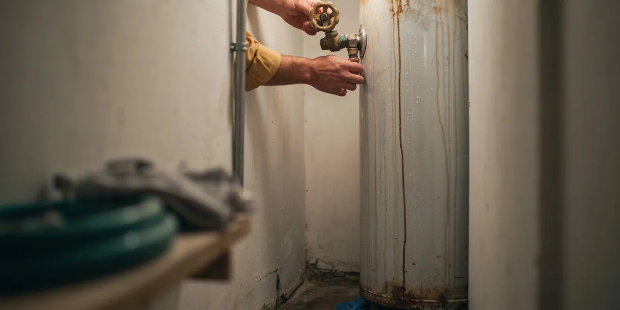Water Heater Leak Cleanup in New Braunfels, TX